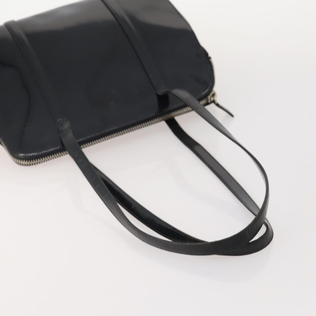 Prada Black Patent Leather Shoulder Bag