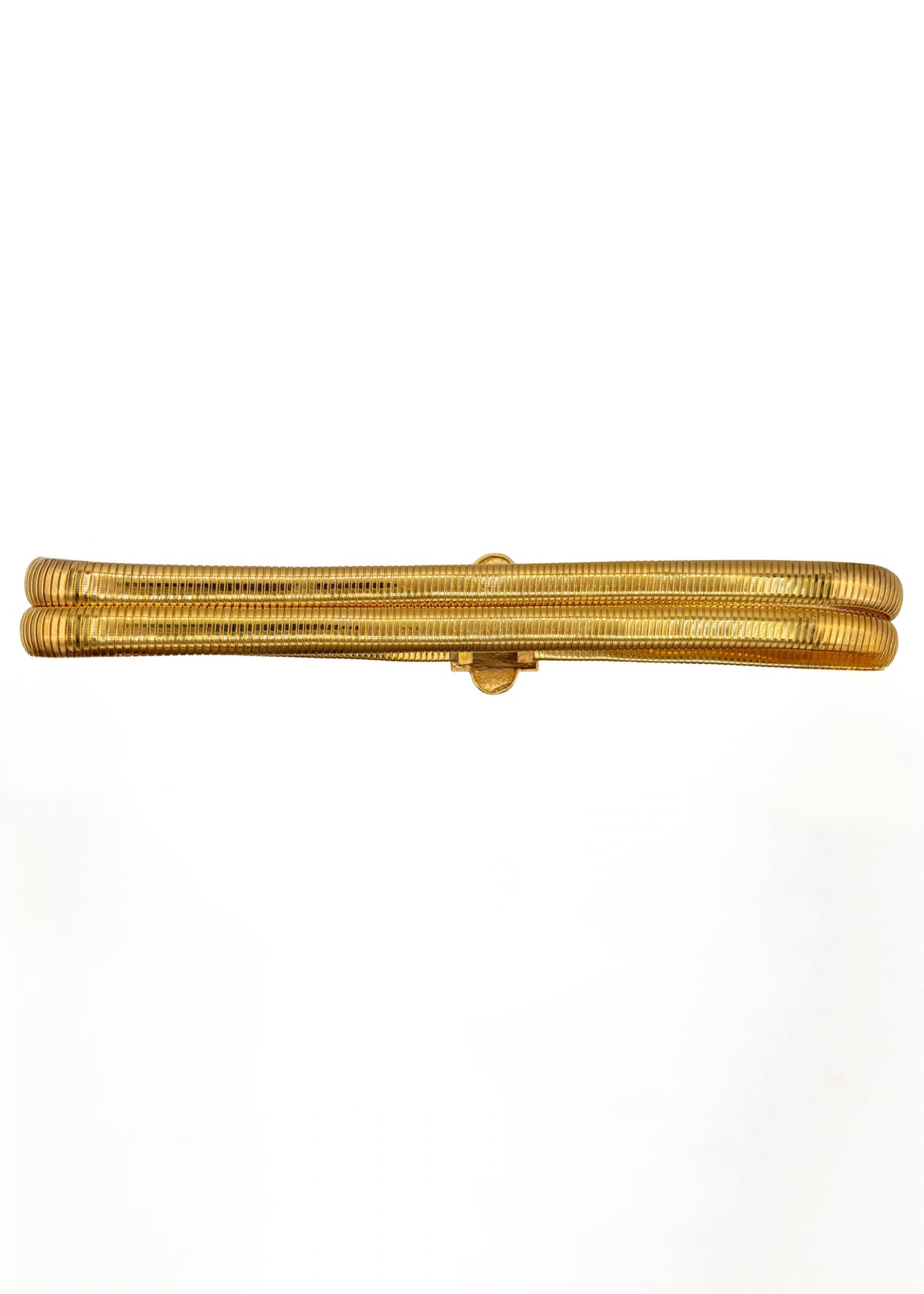 Gold Double Strap Belt