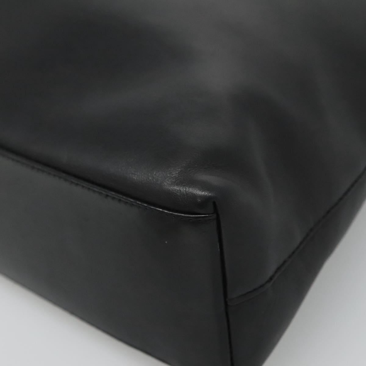 Chanel Black Leather Tote
