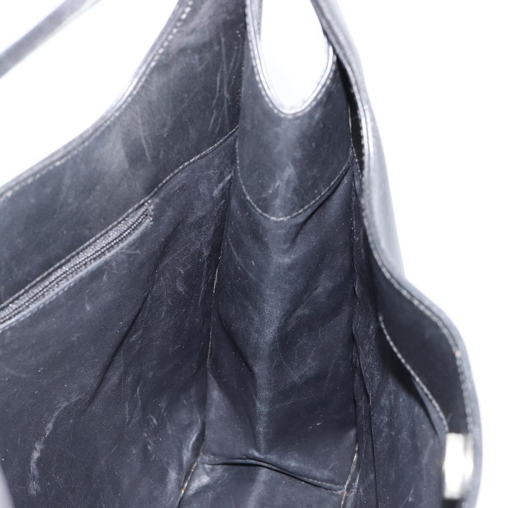 Gucci Tom Ford Black Leather Hobo Bag