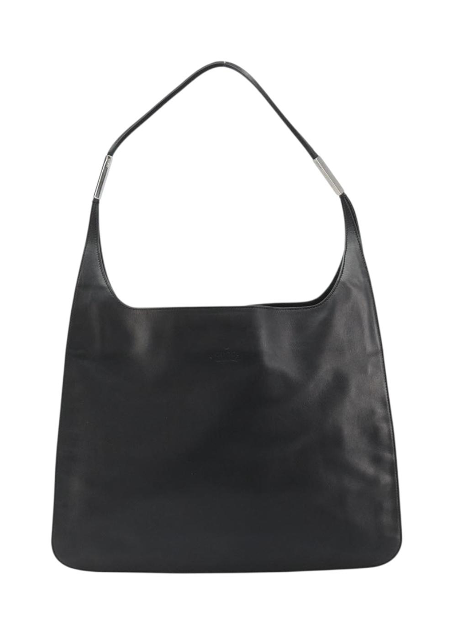 Gucci Tom Ford Black Leather Hobo Bag