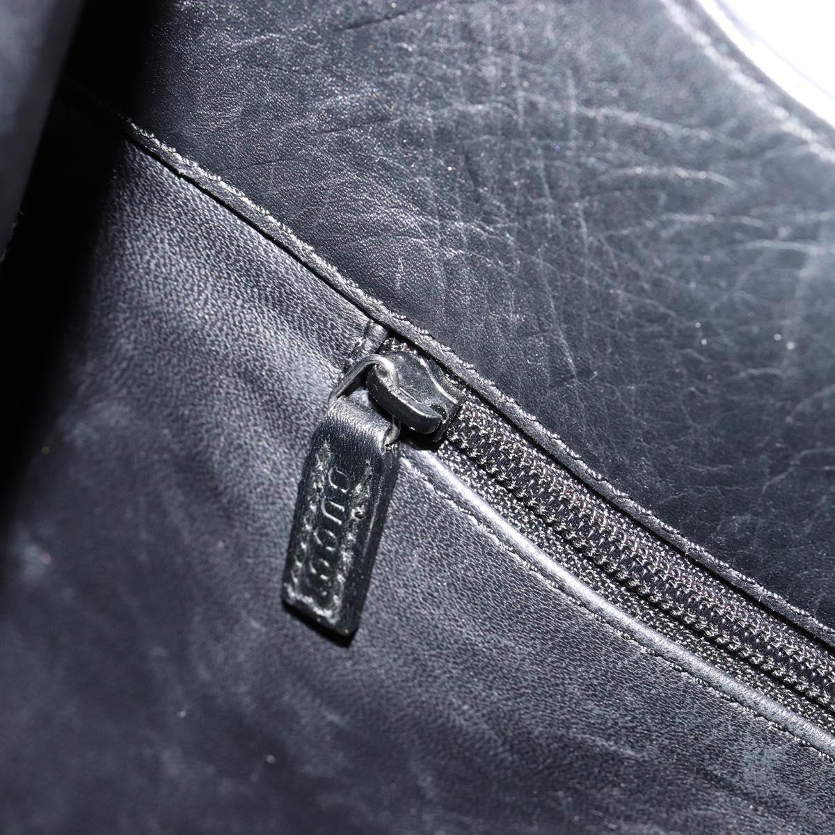 Gucci Tom Ford Black Leather Hobo Bag
