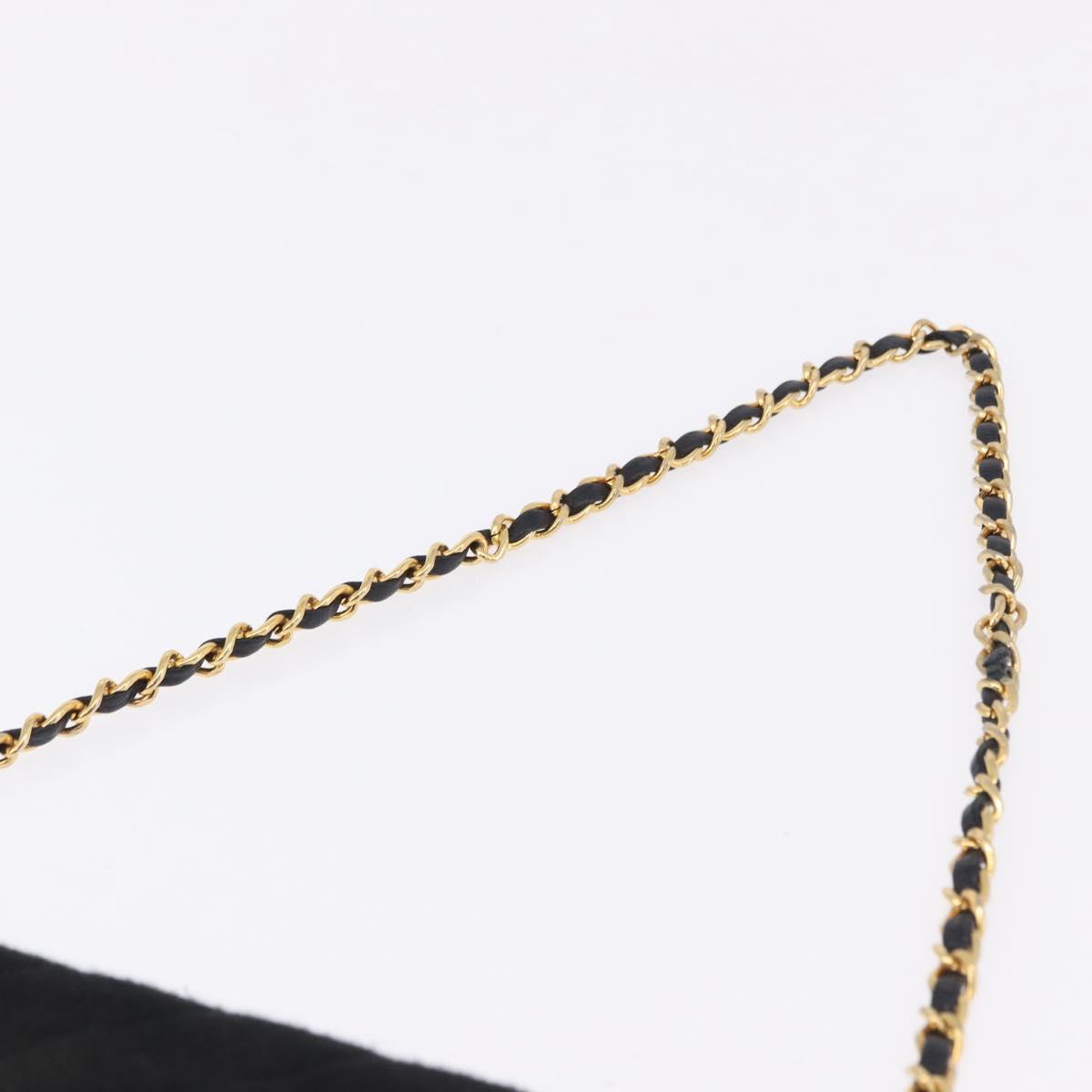 Chanel Black Cotton Flap Bag