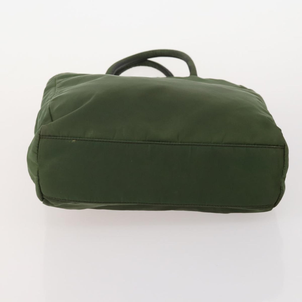 Prada Green Nylon Mini Tote
