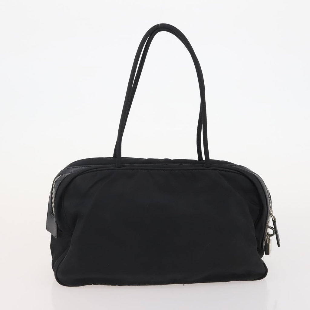 Prada Black Nylon Bowler Bag