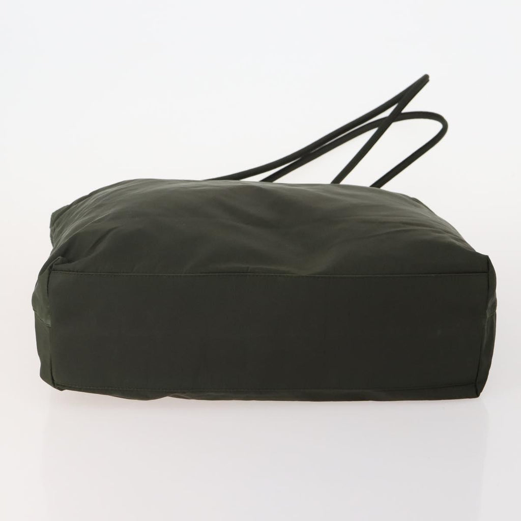 Prada Green Nylon Tote