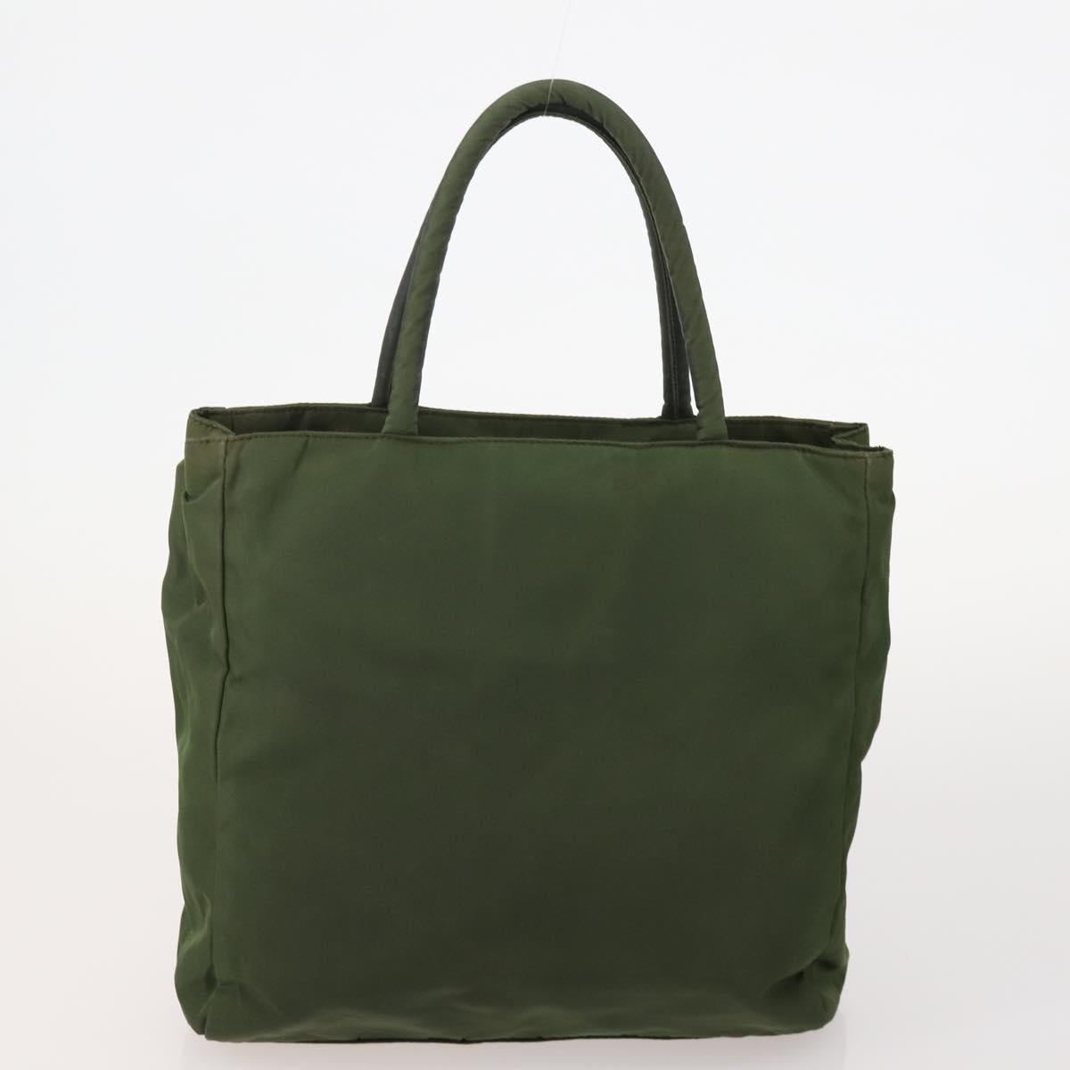 Prada Green Nylon Mini Tote