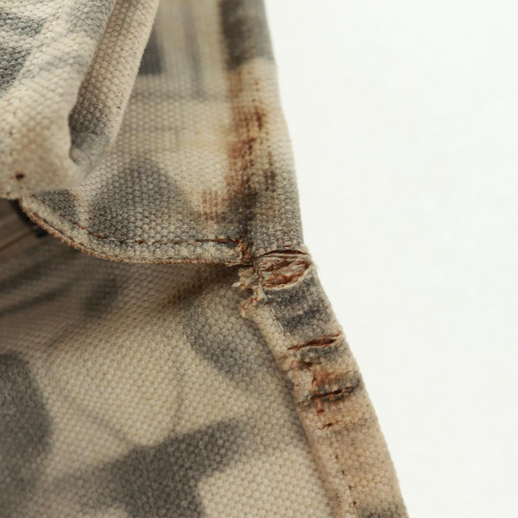 Chanel Grey Monogram Flap Clutch