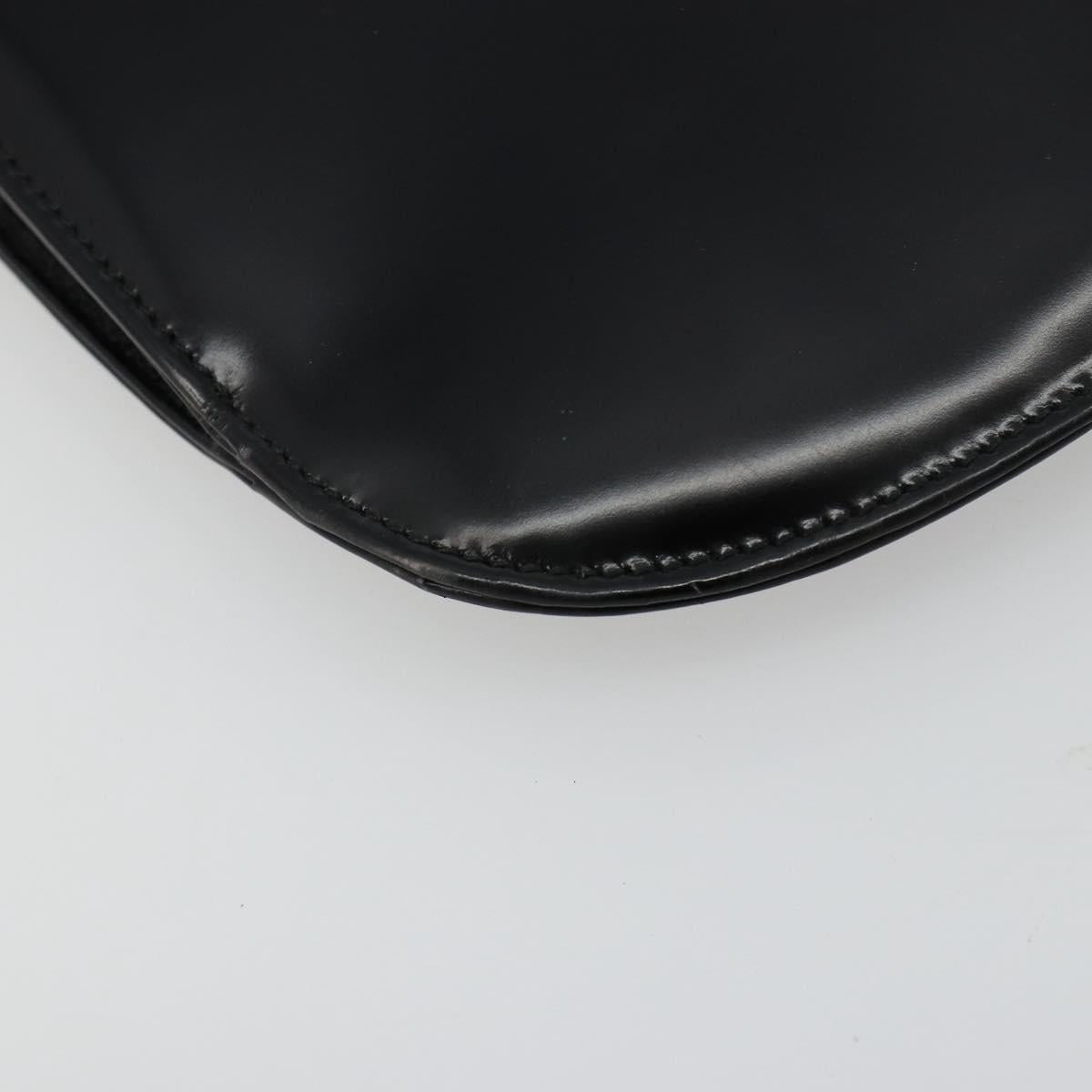 Gucci Black Leather Horsebit Tote
