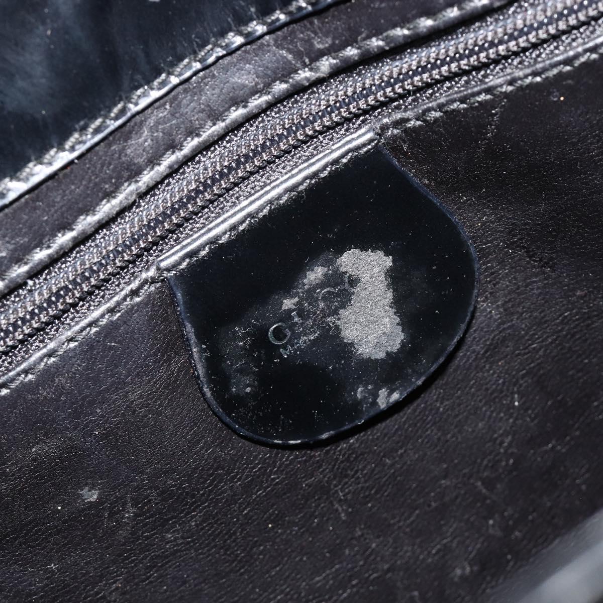 Gucci Black Leather Horsebit Tote