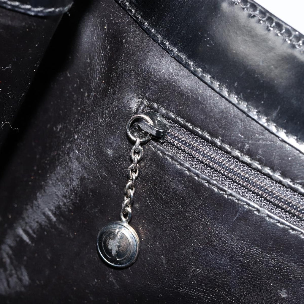 Gucci Black Leather Horsebit Tote