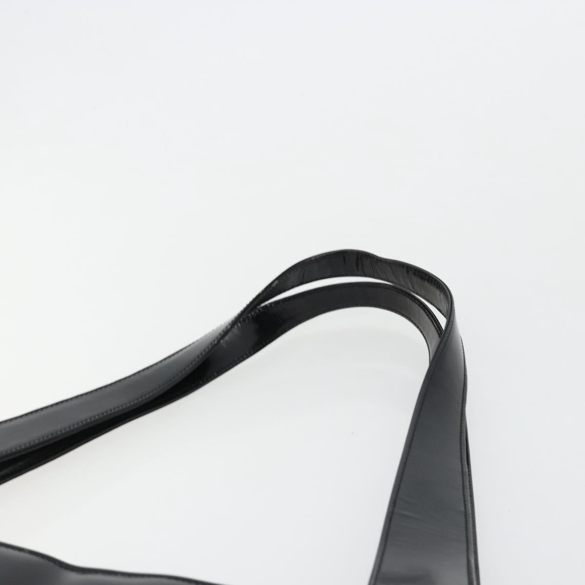 Gucci Black Leather Horsebit Tote