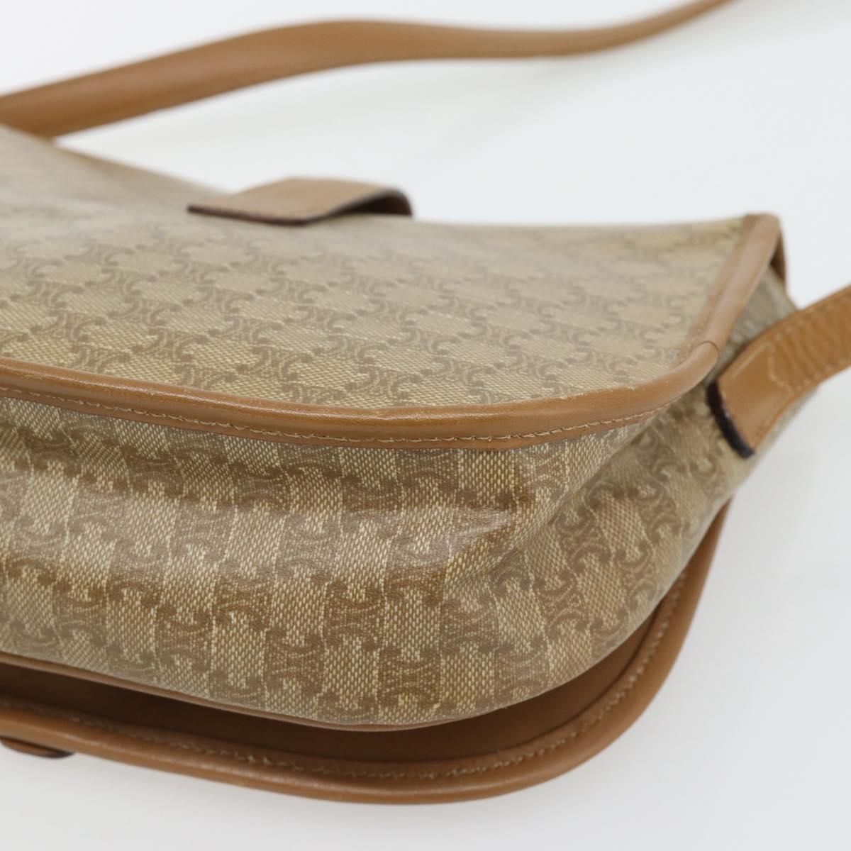 Celine Tan and Brown Monogram Crossbody
