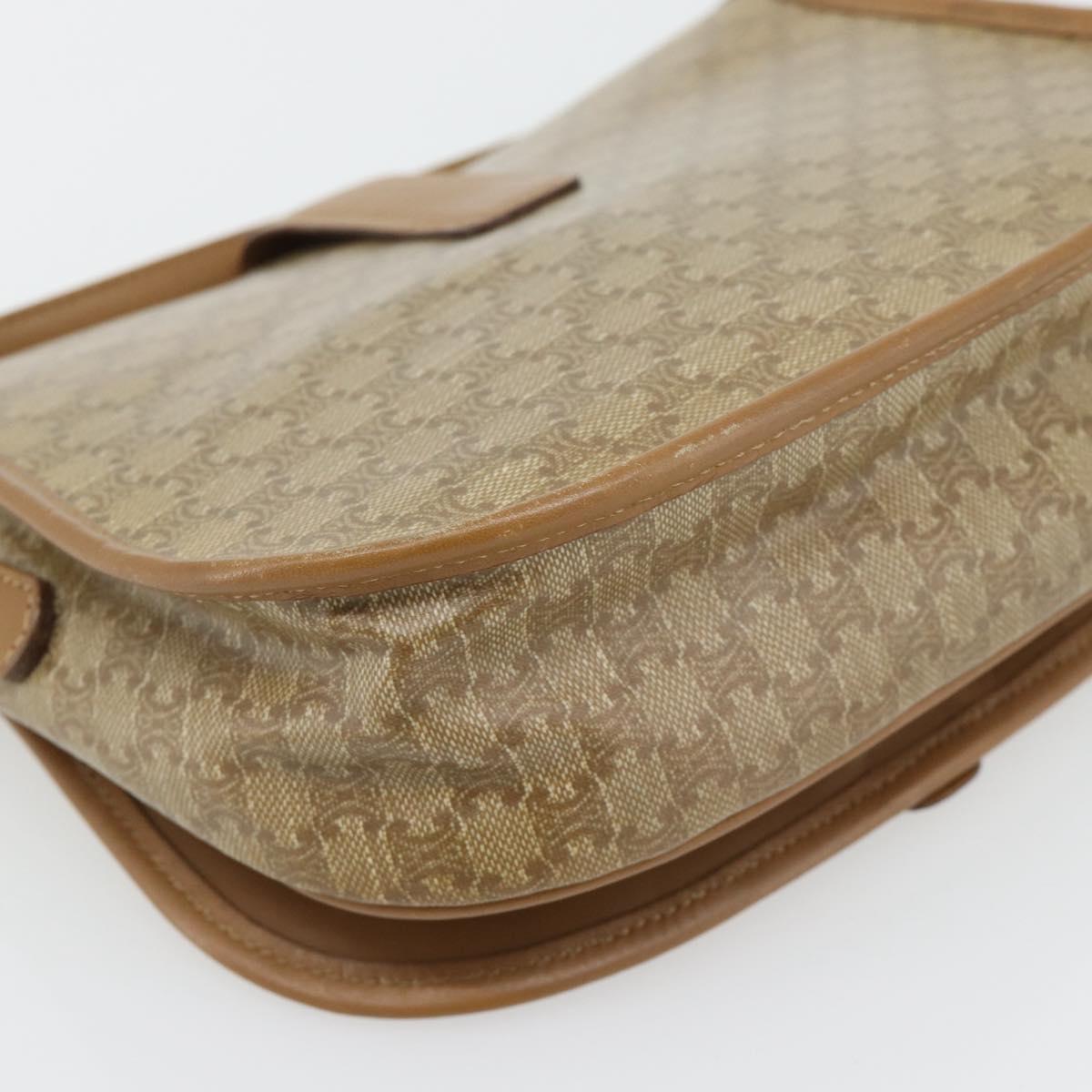 Celine Tan and Brown Monogram Crossbody