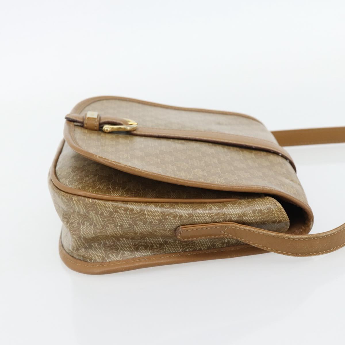 Celine Tan and Brown Monogram Crossbody
