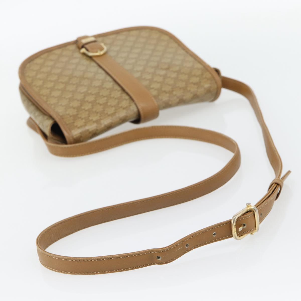 Celine Tan and Brown Monogram Crossbody