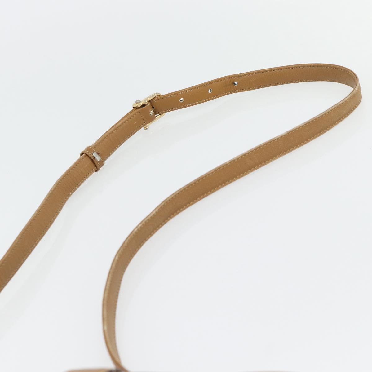 Celine Tan and Brown Monogram Crossbody