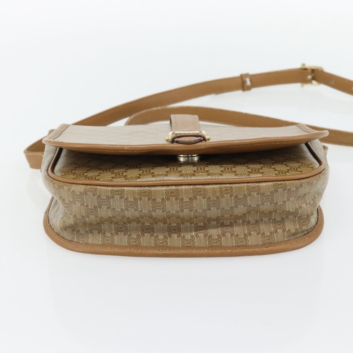 Celine Tan and Brown Monogram Crossbody