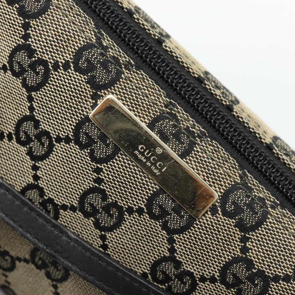 Gucci Navy Monogram Boat Pochette