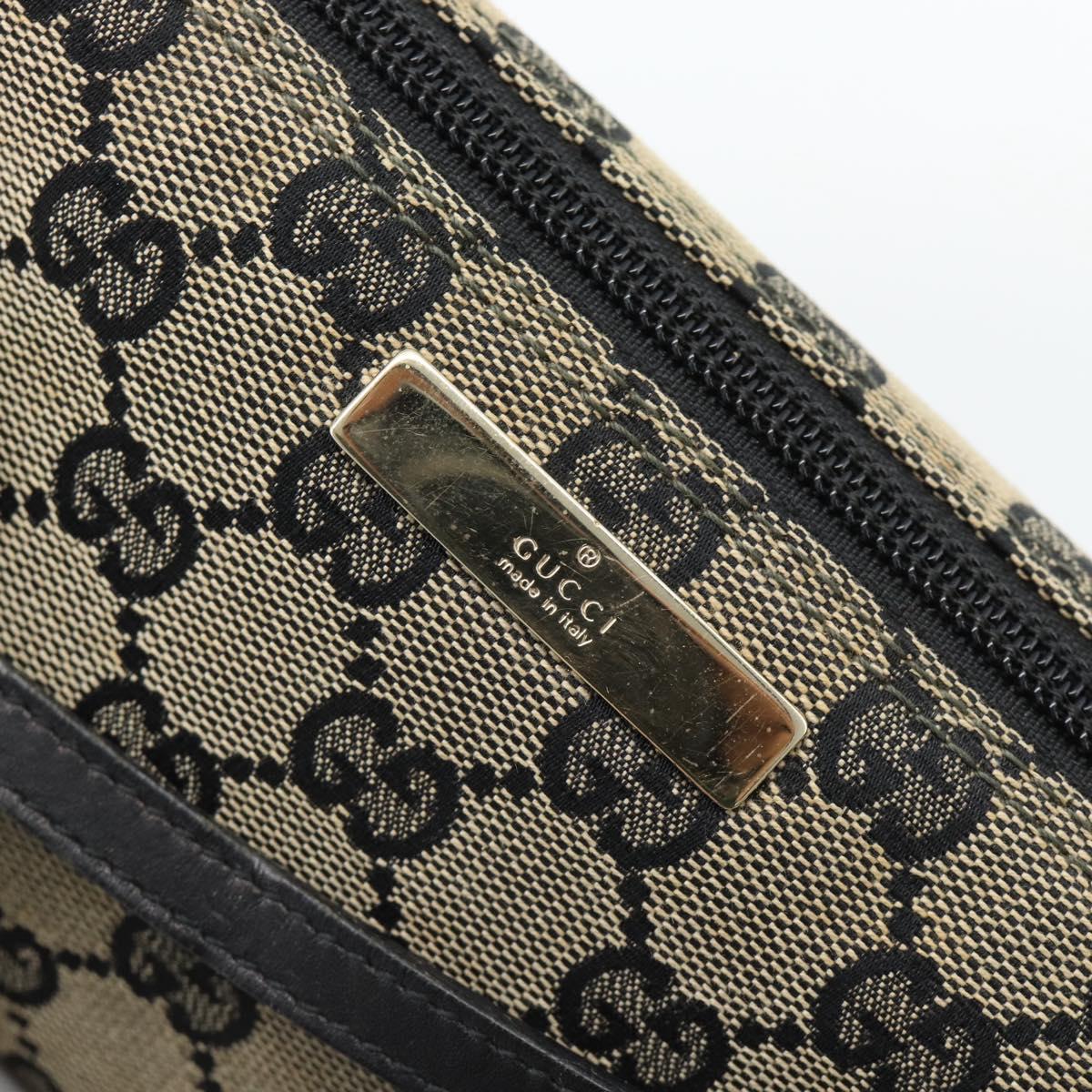 Gucci Navy Monogram Boat Pochette
