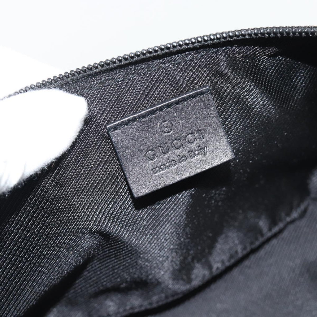Gucci Navy Monogram Boat Pochette