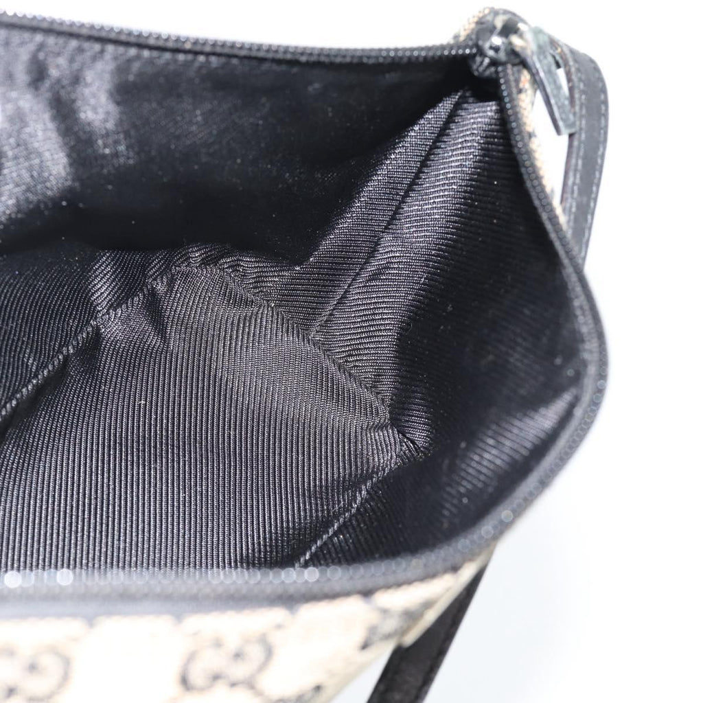Gucci Navy Monogram Boat Pochette