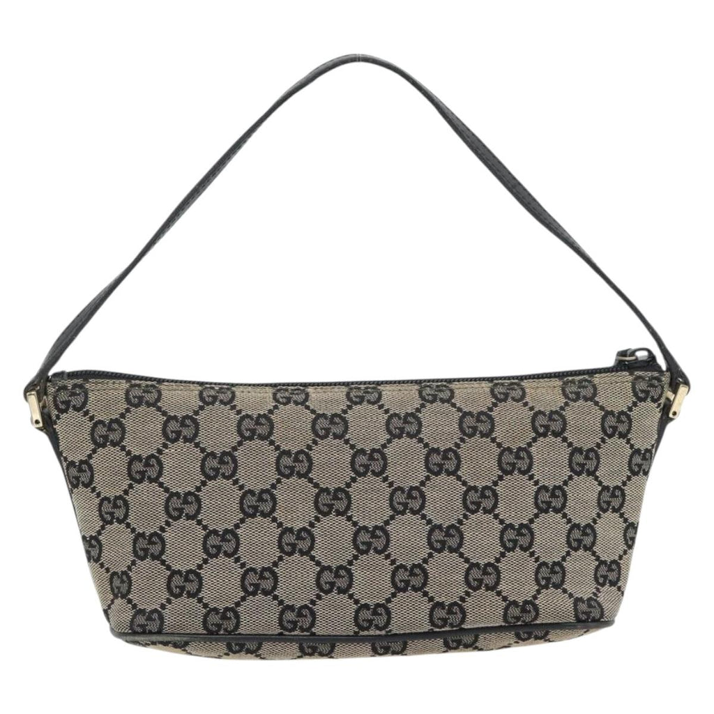 Gucci Navy Monogram Boat Pochette