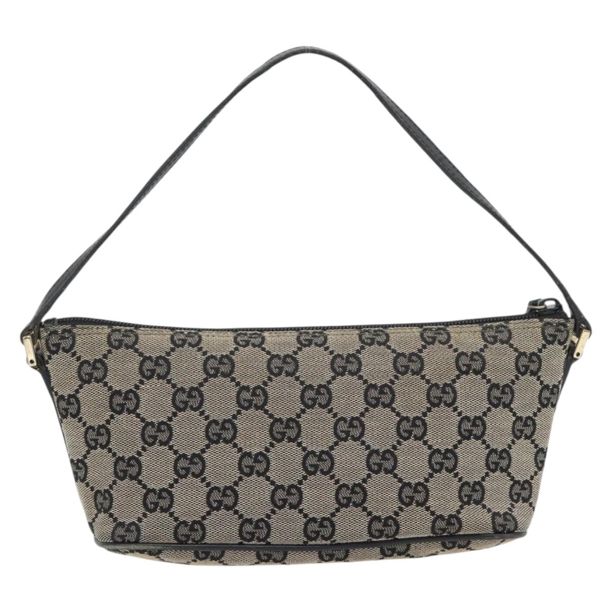 Gucci Navy Monogram Boat Pochette