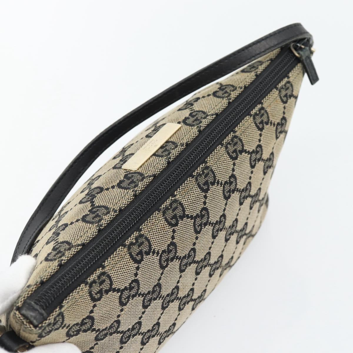 Gucci Navy Monogram Boat Pochette