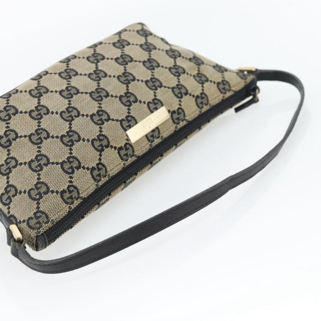 Gucci Navy Monogram Boat Pochette
