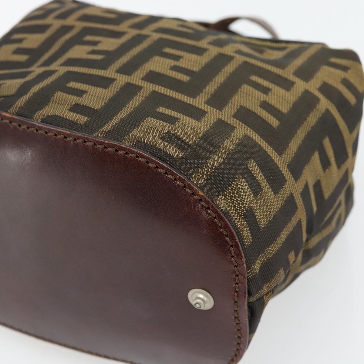 Fendi Zucca Canvas Handbag