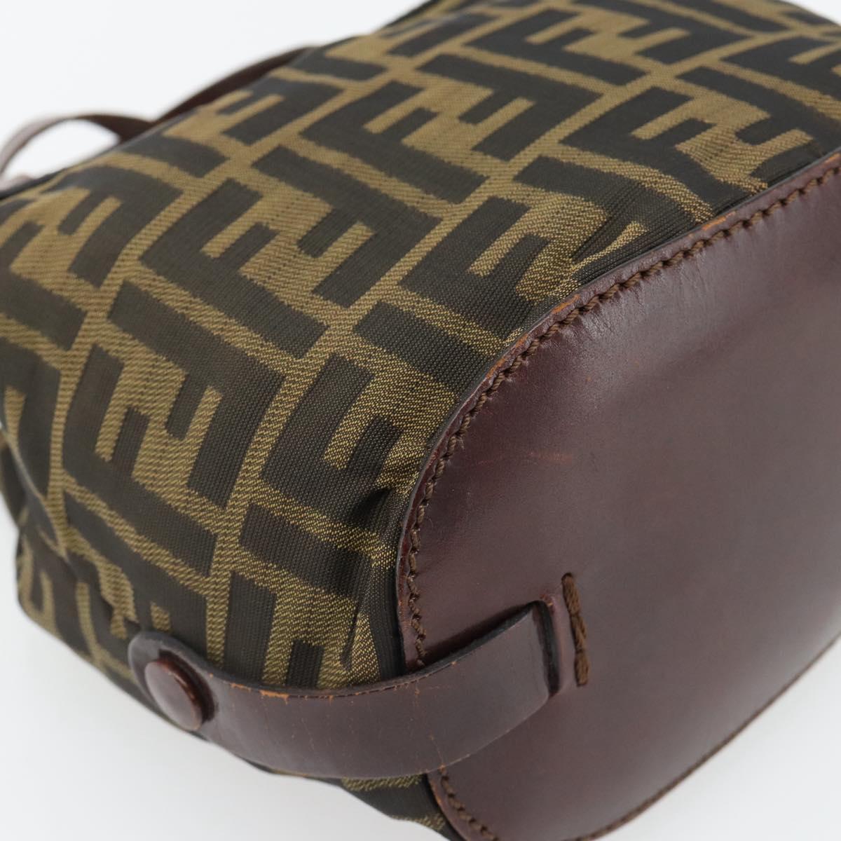 Fendi Zucca Canvas Handbag