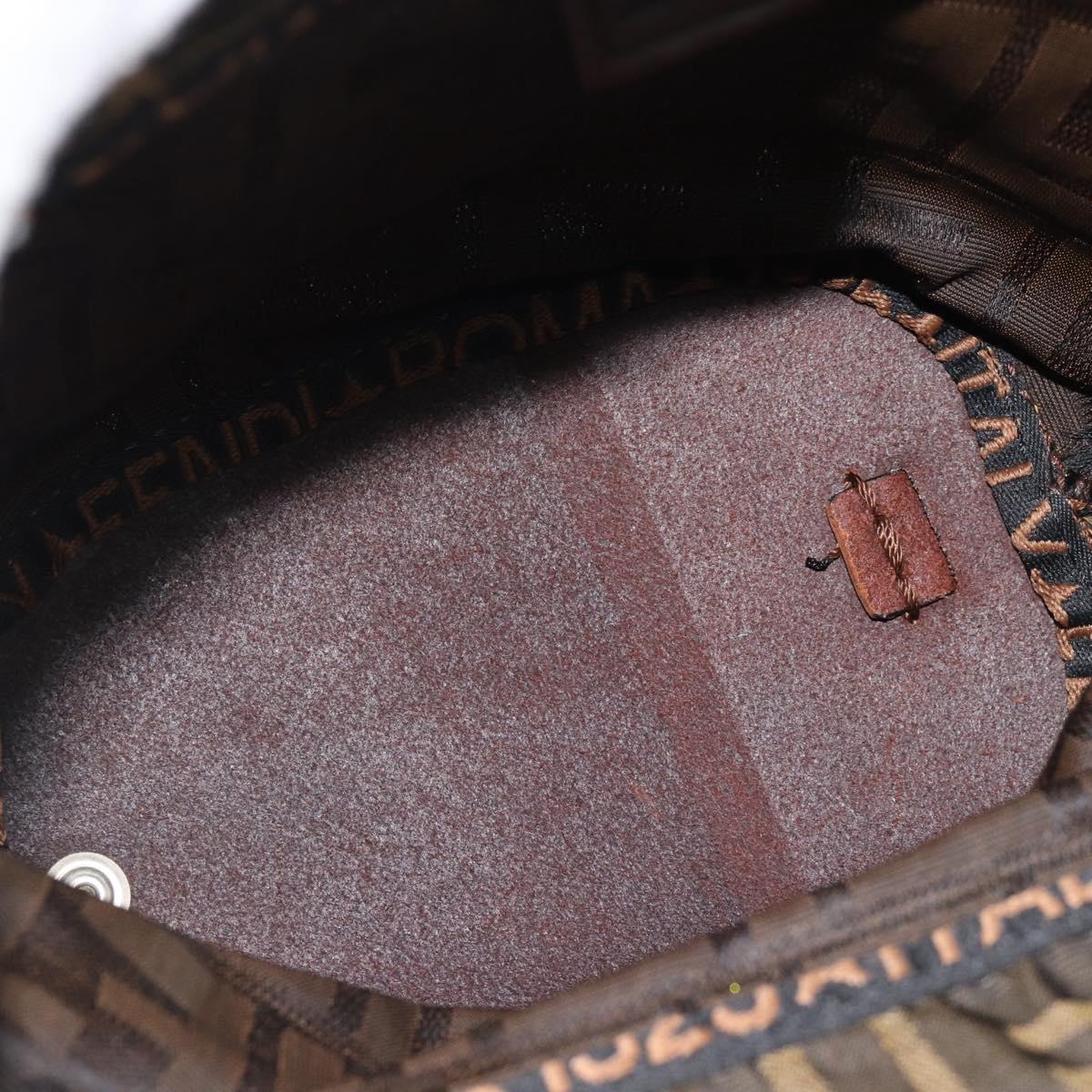 Fendi Zucca Canvas Handbag