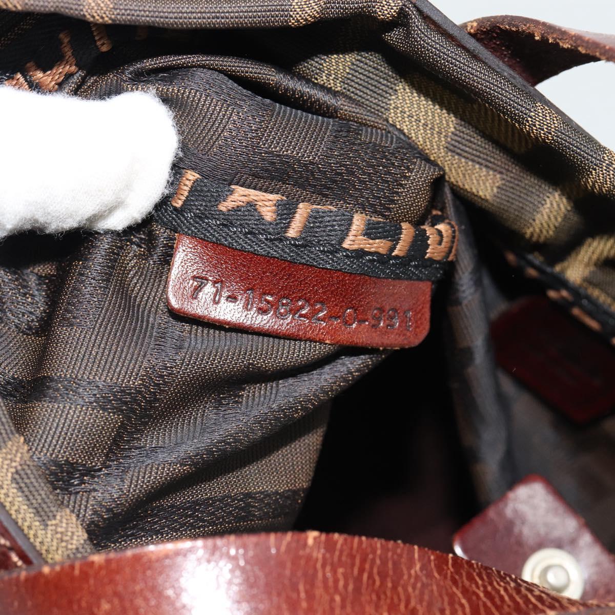 Fendi Zucca Canvas Handbag