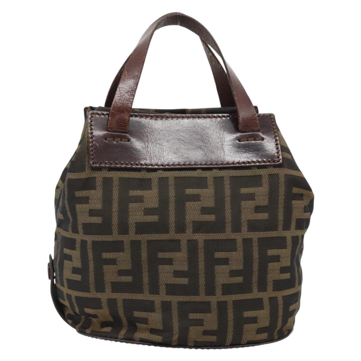 Fendi Zucca Canvas Handbag