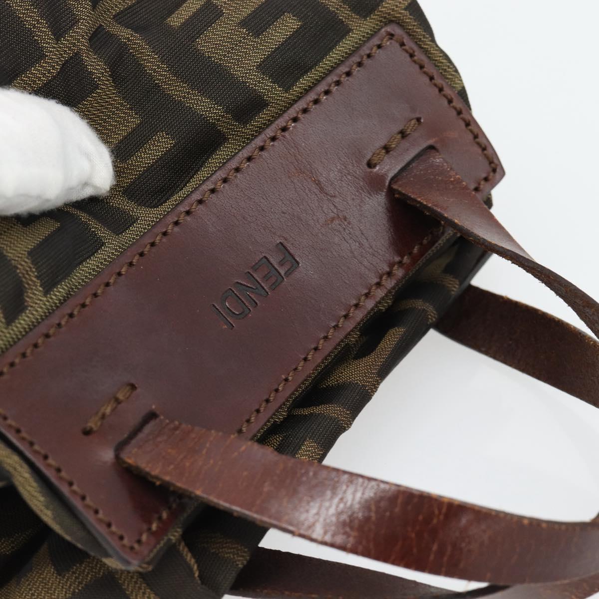 Fendi Zucca Canvas Handbag