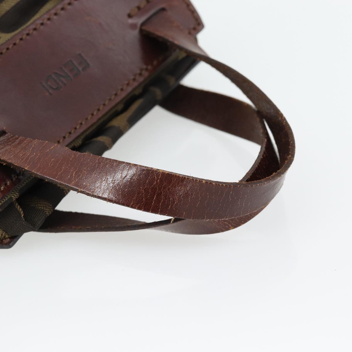 Fendi Zucca Canvas Handbag