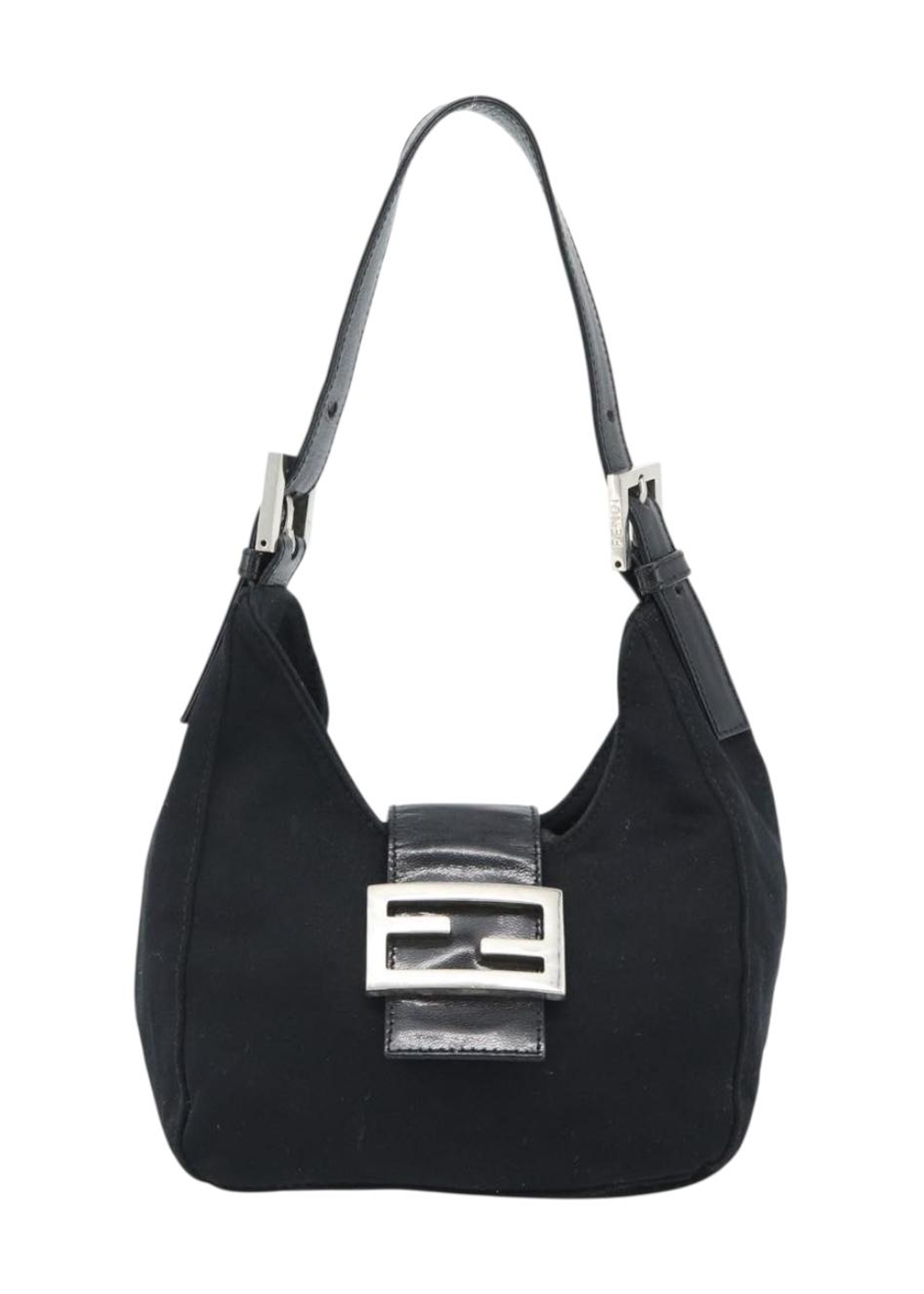 Fendi Black Mini Baguette