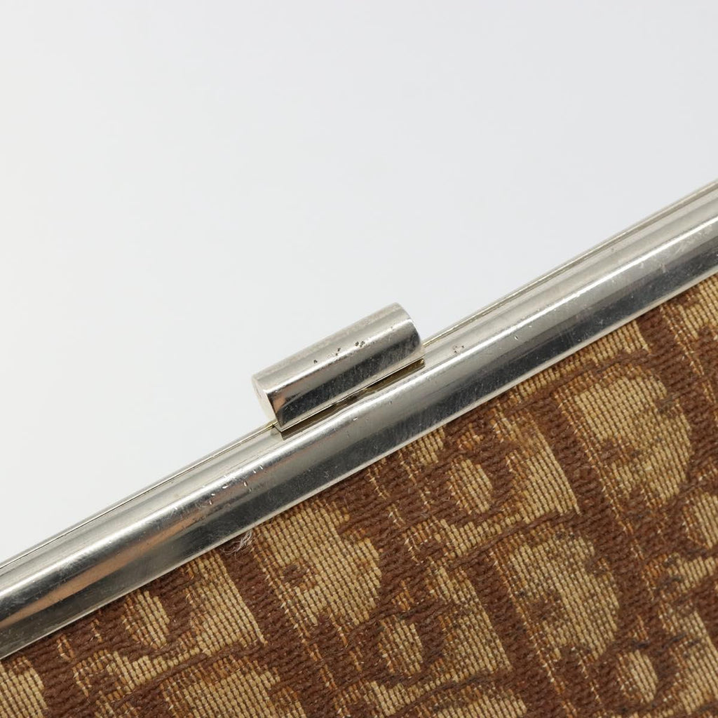 Dior Burgundy Trotter Snap Clutch