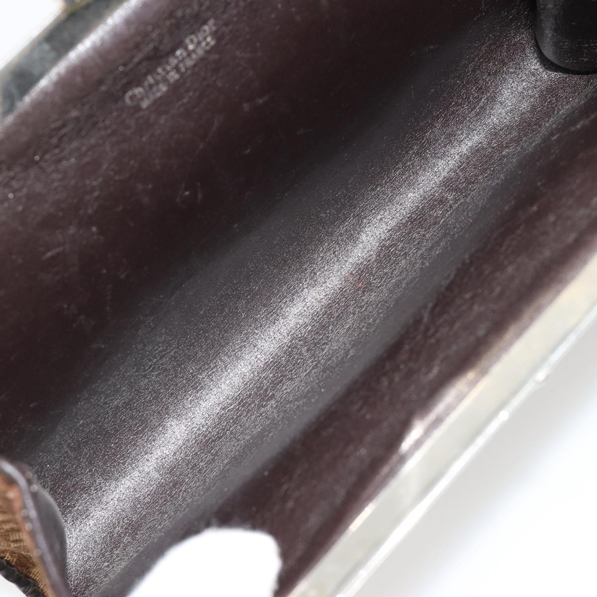 Dior Burgundy Trotter Snap Clutch