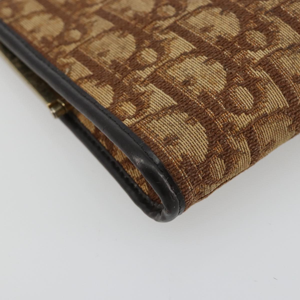 Dior Burgundy Trotter Snap Clutch