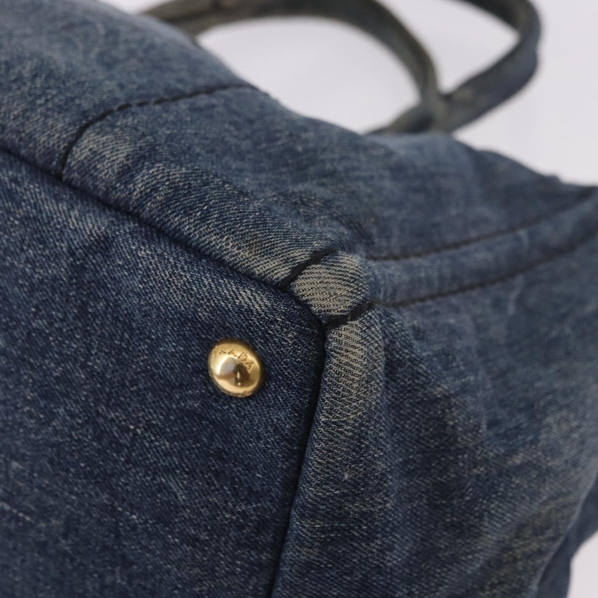 Prada Denim Canapa Tote