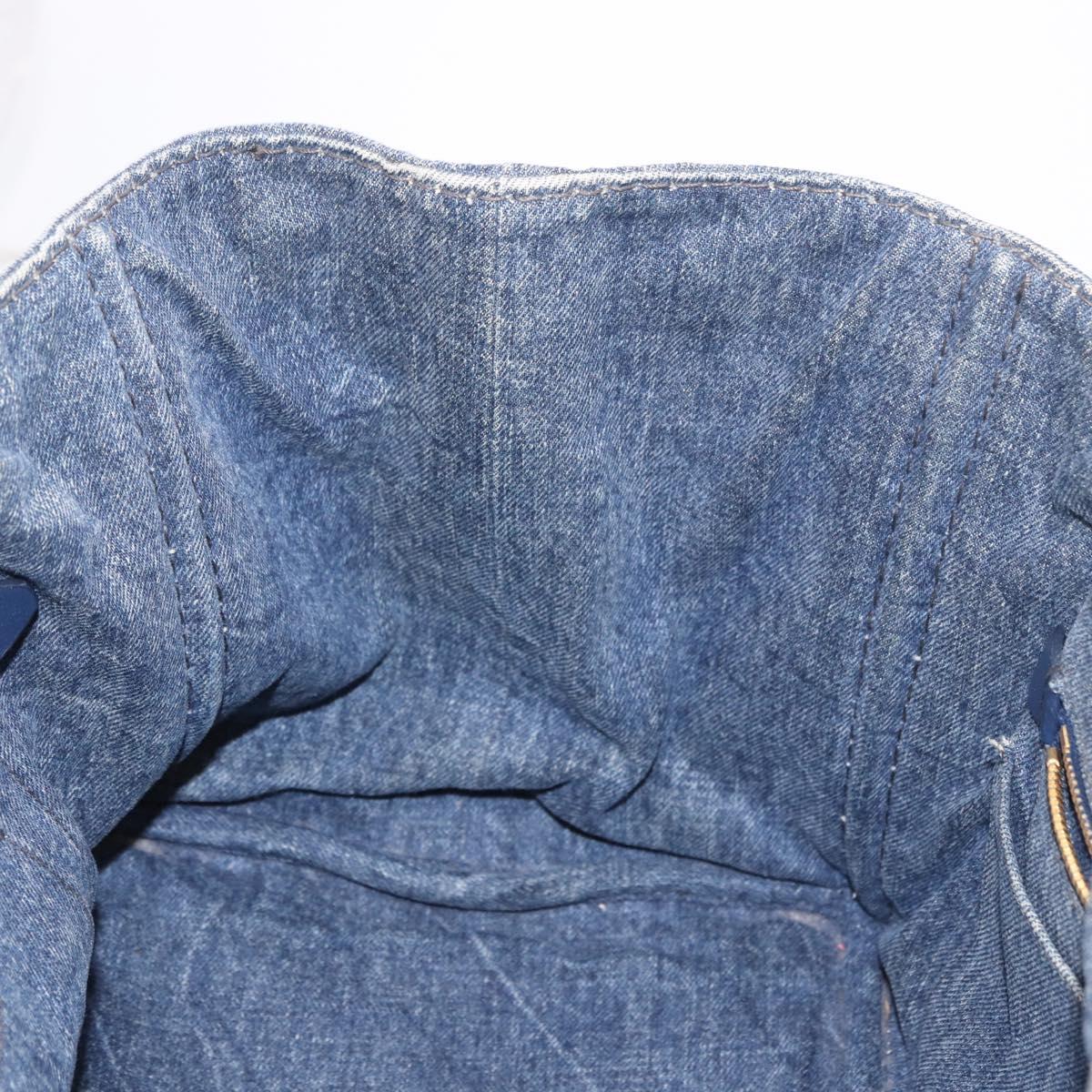 Prada Denim Canapa Tote