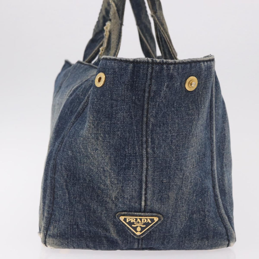 Prada Denim Canapa Tote
