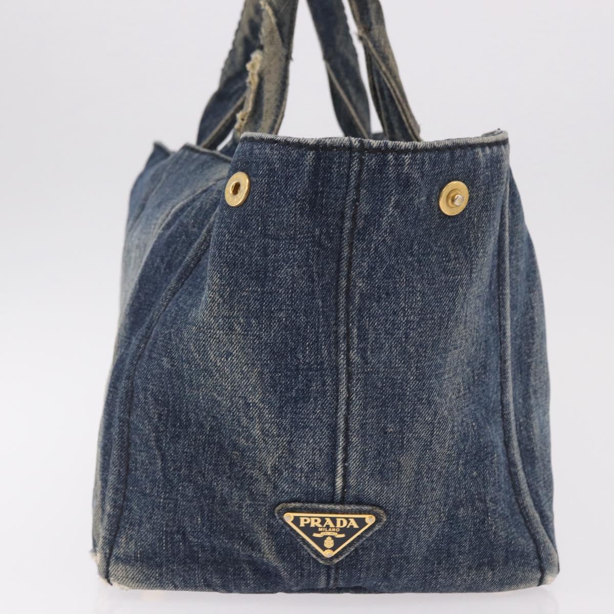 Prada Denim Canapa Tote