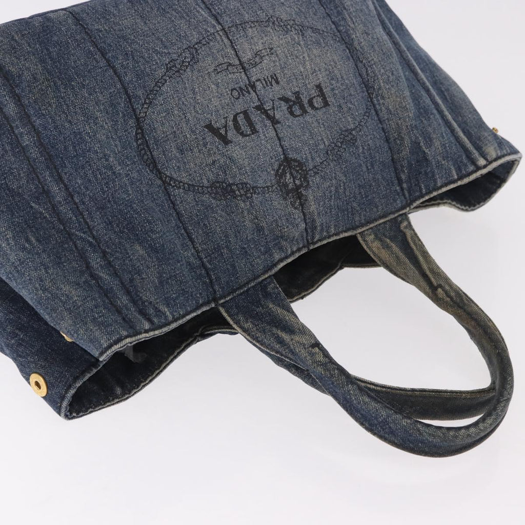 Prada Denim Canapa Tote