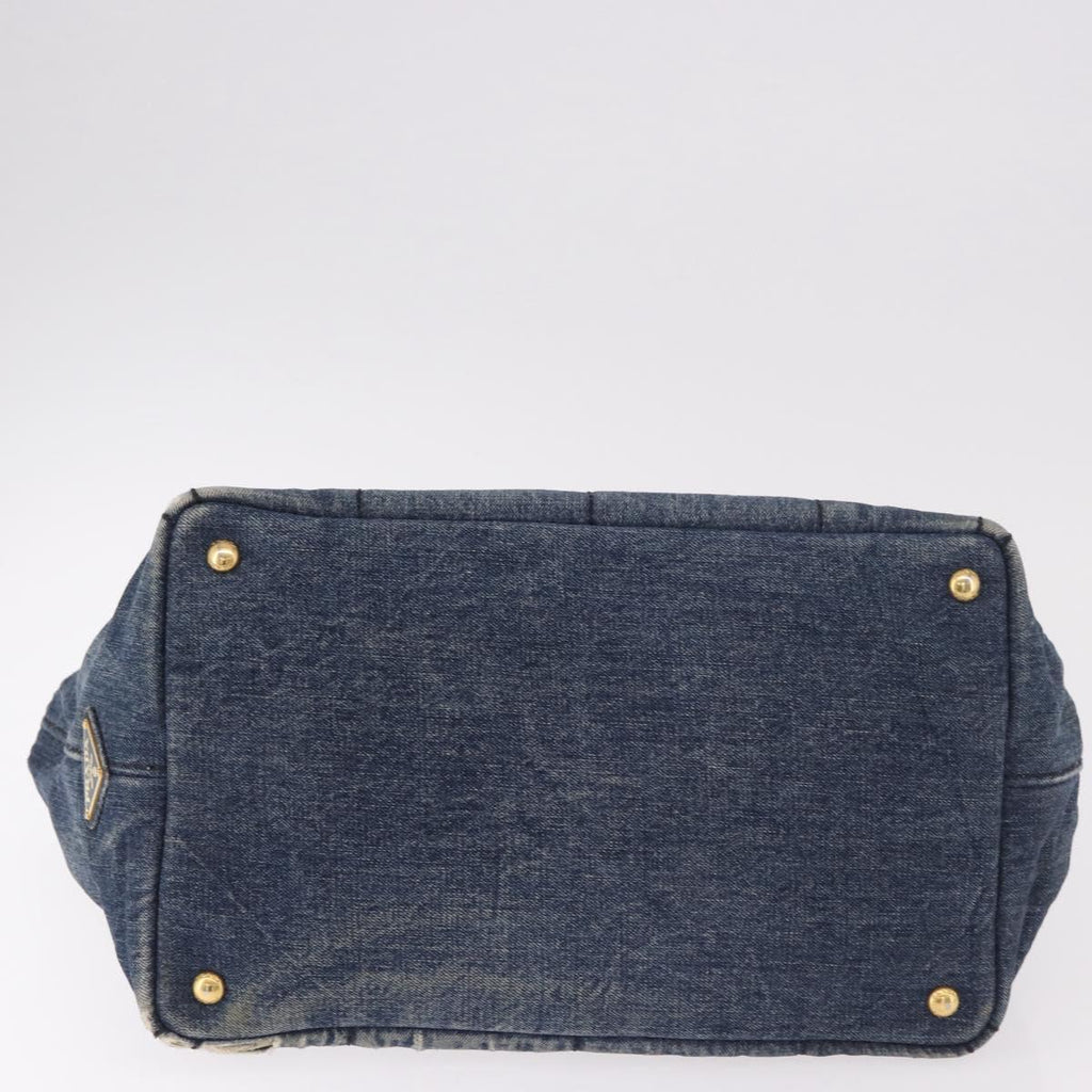 Prada Denim Canapa Tote