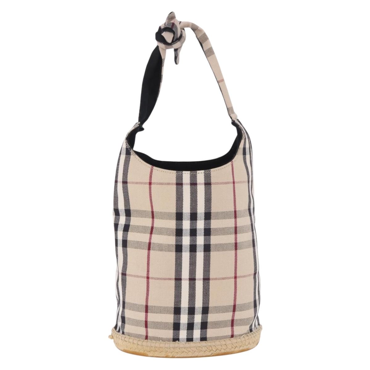 Burberry Printed Bucket Tote