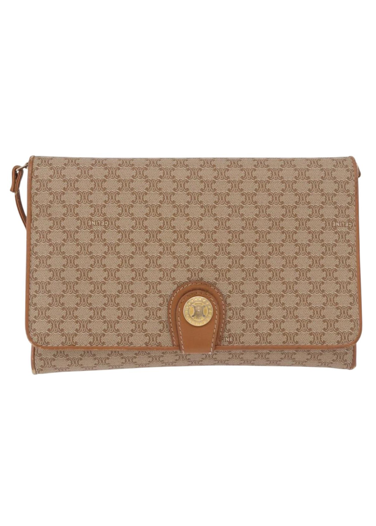 Celine Cream Macadam Crossbody