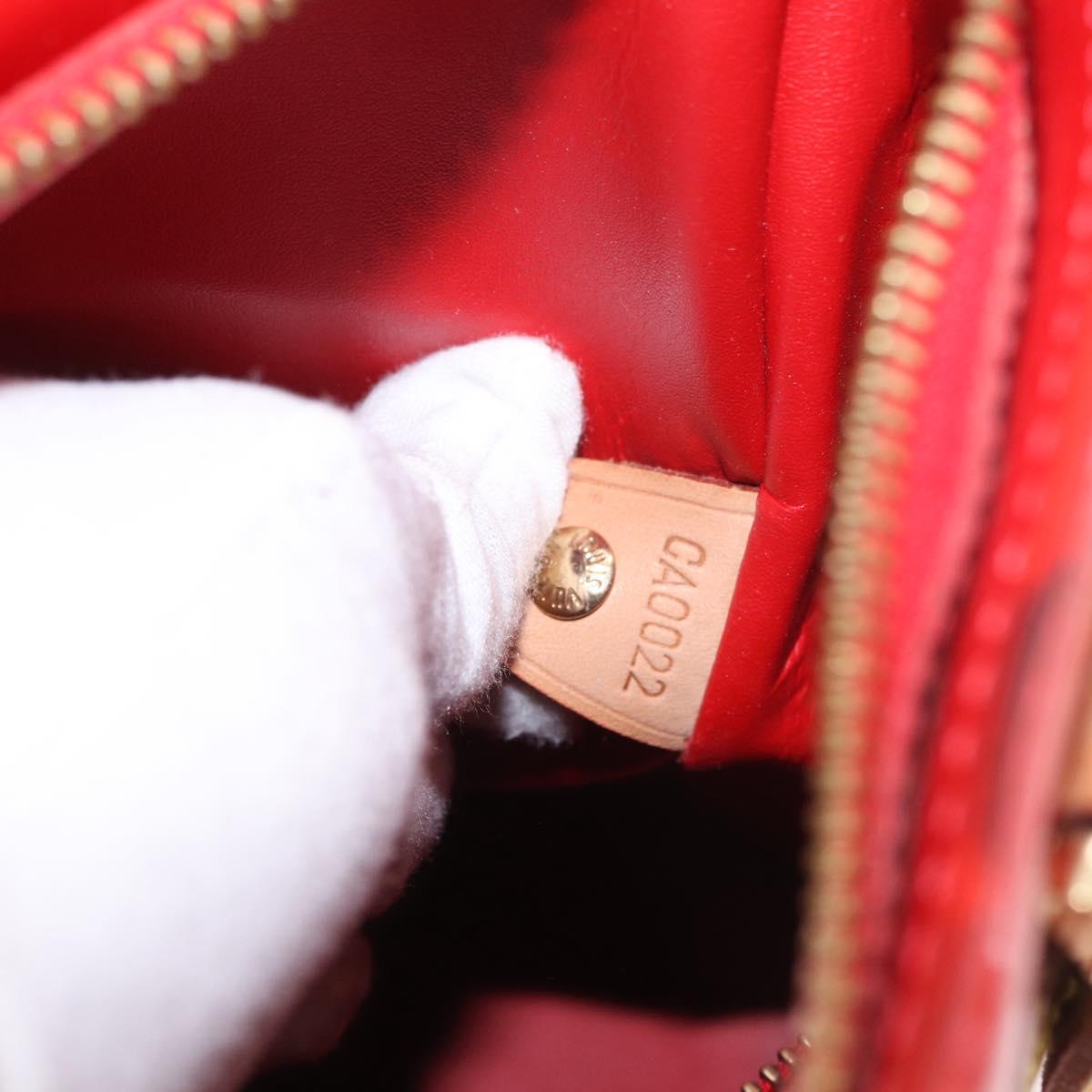 Louis Vuitton Red Vernis Tote